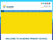 Tablet Screenshot of kilmorieschool.co.uk